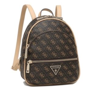 תיק גב דמוי עור לאישה GUESS קולקציית MANHATTAN דגם ST699432-BRO